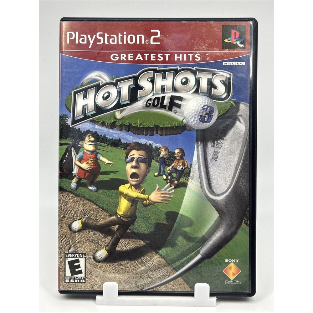 Hot Shots Golf 3 Greatest Hits (PS2 Sony PlayStation 2, 2002) Complete & Tested